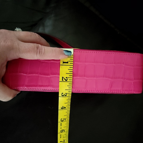 Kate Spade NWT Pink Croc Embossed - Picture 4 of 16